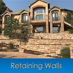 Retaining Walls in Monument, Castle Rock, Front Range, Colorado Springs