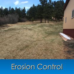 Erosion Control in Monument, Castle Rock, Front Range, Colorado Springs