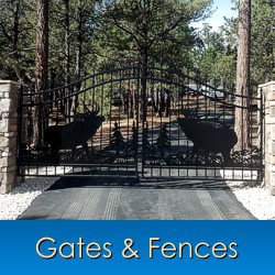 Gates & Fences in Monument, Castle Rock, Front Range, Colorado Springs