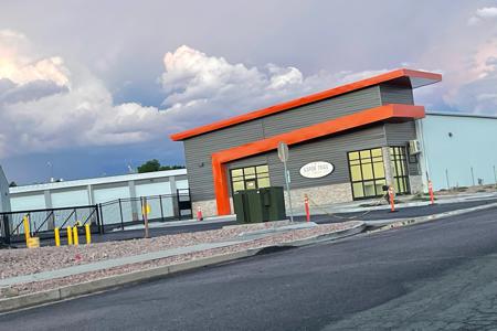 Teamed up with Vapor Trails storage in Colorado Springs for all the erosion control and landscaping needs.