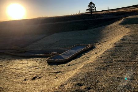 Clik to view full size Erosion control blanket Colorado Springs, Colorado