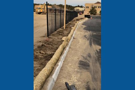 Clik to view full size Waddles installed properly so the client get passed by the county in Monument, Colorado