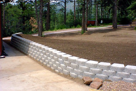 Click to view full size Commercial and Residential Retaining Walls in Monument, Castle Rock, Colorado Springs