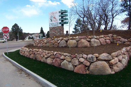 Click to view full size Commercial and Residential Retaining Walls in Monument, Castle Rock, Colorado Springs