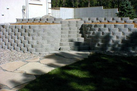 Click to view full size Commercial and Residential Retaining Walls in Monument, Castle Rock, Colorado Springs