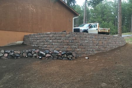 Click to view full size Commercial and Residential Retaining Walls in Monument, Castle Rock, Colorado Springs