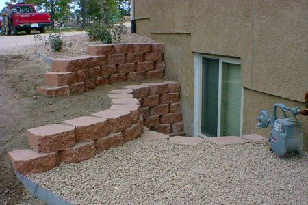 Click to view full size Commercial and Residential Retaining Walls in Monument, Castle Rock, Colorado Springs