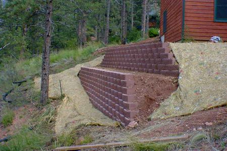 Click to view full size Commercial and Residential Retaining Walls in Monument, Castle Rock, Colorado Springs