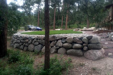 Click to view full size Commercial and Residential Retaining Walls in Monument, Castle Rock, Colorado Springs