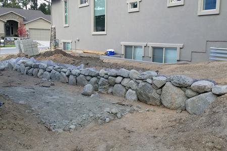 Click to view full size Commercial and Residential Retaining Walls in Monument, Castle Rock, Colorado Springs