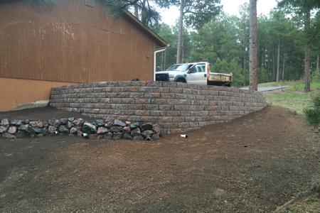 Commercial and Residential Retaining Walls in Monument, Castle Rock, Colorado Springs