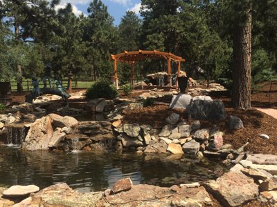 Clik to view full size Garden Kitchens, Trellis, Arbors, and Gazebos in Monument, Castle Rock, Colorado Springs