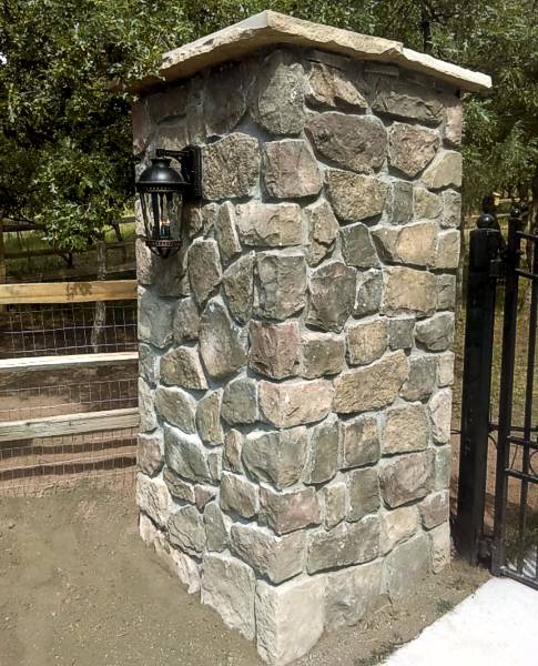 Veneer Stone, Synthetic Rock, Manufactured Stone, cultured stone, Monument, Colorado Springs