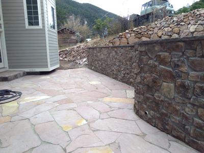 Clik to view full size Veneer Stone, Synthetic Rock, Manufactured Stone, cultured stone, Monument, Colorado Springs